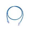 MC6-01-06 PATCH CORD 1 FT BLUE, CAT 6