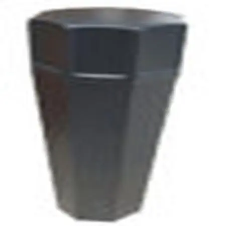212287 OUTDOOR BOLLARD W/OCTAGONAL CAP